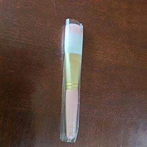 New Too Faced Teddy Bear Hair Flatbuki Blush Bronzer Powder Brush